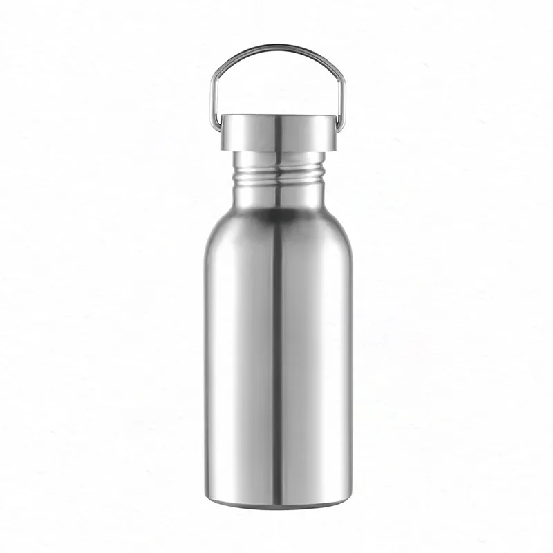 Черна спортна бутилка за вода